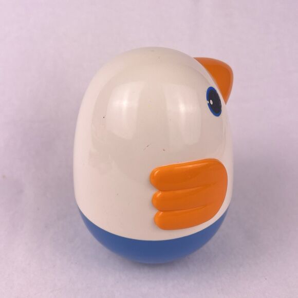 VTG Playskool Chime BellsPenguin Bird Roly PolyWeeble Duck Baby Toddler Toy - Picture 3 of 13